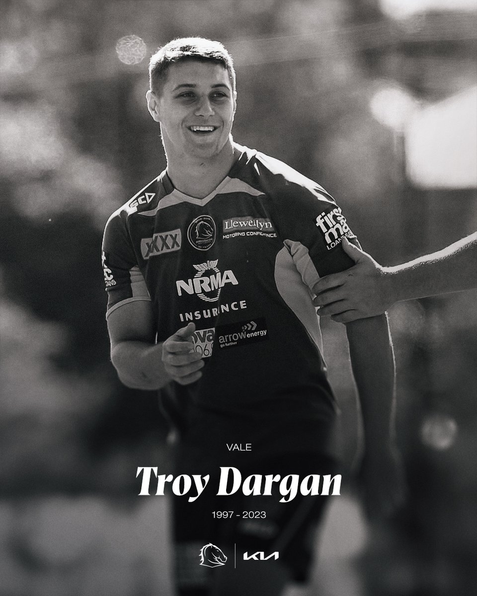 The Broncos are deeply saddened to hear of the passing of Troy Dargan.

Our thoughts are with his family, friends and loved ones.

Always part of the Broncos family ❤️