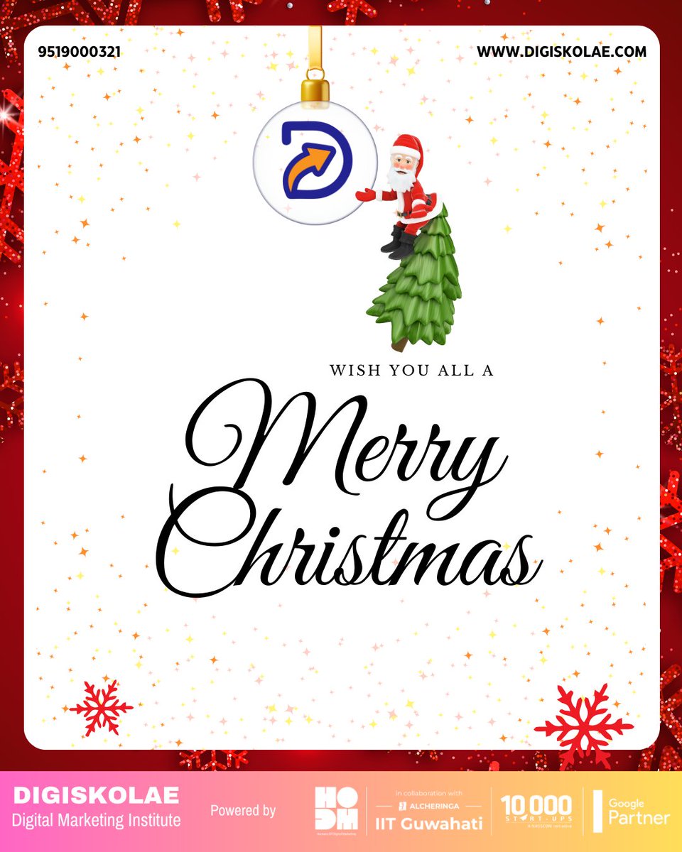 digiskolae's tweet photo. From pixels to presents, Digiskolae crafts moments that matter. Wishing you a season of joy, wonder, and technology that empowers your dreams. 
https://t.co/wpk8Ng7ju1

#digiskolae #FBvsGS #MerryXmas #ViratKohli https://t.co/LlMQ8YSAUj