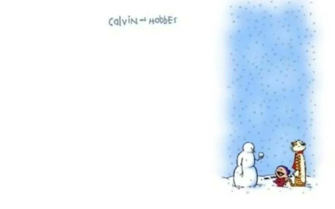 Calvin and Hobbes Fan Account tweet media