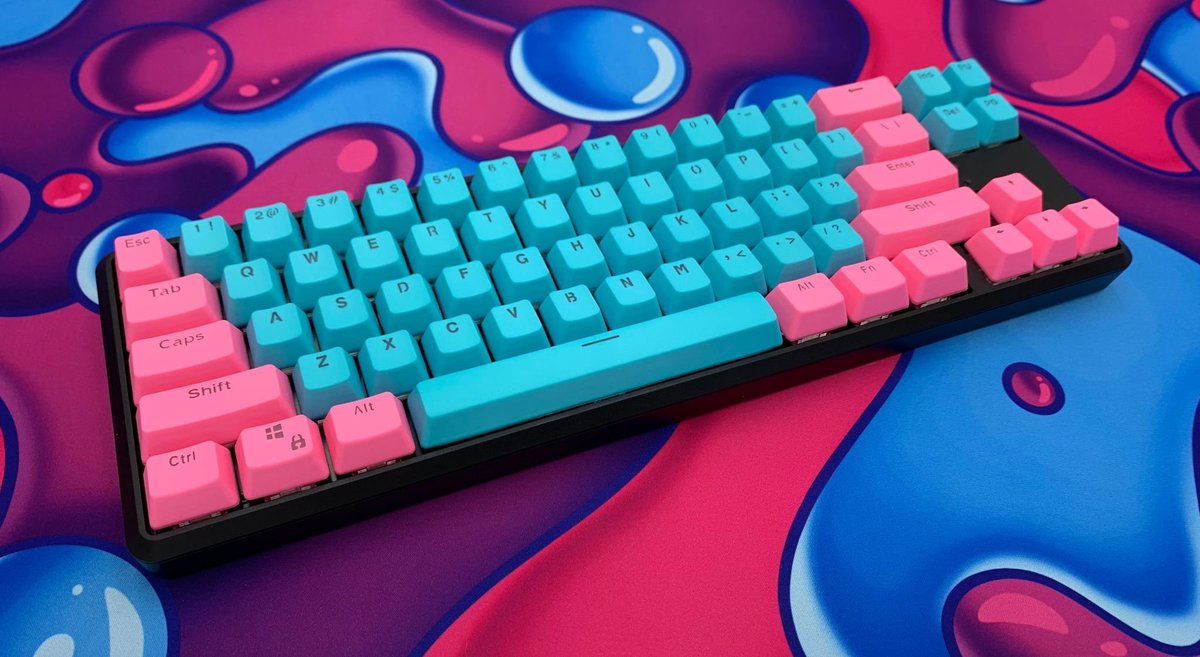 AlpheriorKeys's tweet photo. 🎄🎁🎁🎁🎁🎁🎄
🎅GIVEAWAY!!!!!🎅
🎄🎁🎁🎁🎁🎁🎄
MERRY CHRISTMAS EVE!! We hope you all get wonderful gifts!! Enter to win this AWESOME Cotton Candy V2 Keycap Set!

To Enter
-Repost &amp; Like
-Follow us @AlpheriorKeys 
-Comment☃️

Winner Chosen Tomorrow🥳Good Luck &amp; Merry Christmas!🎄 https://t.co/rioYPmCNpM