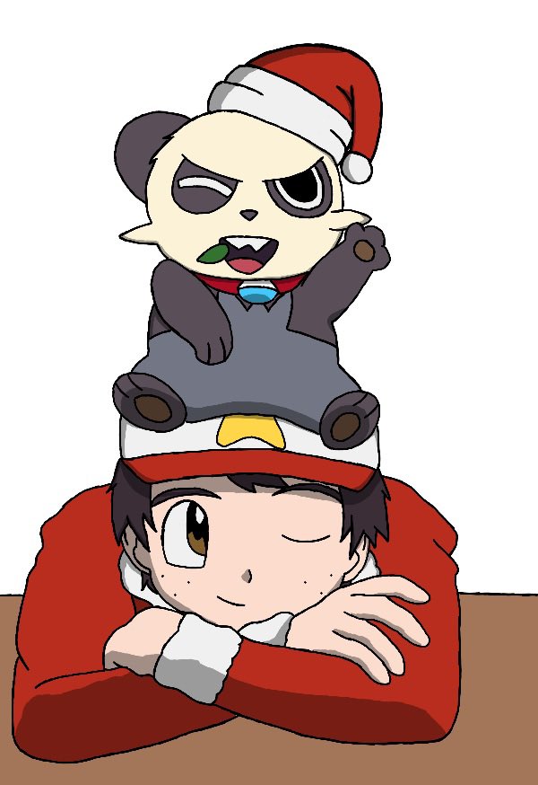 Ah_Ynot0512's tweet photo. Merry Christmas and Happy Holidays everyone! Was working on this a couple of days ago, but then caught a harsh cold and was unable to finish it up. Feeling better now, so no need to worry! Maybe I’ll edit and repost it? Anyway hope your holidays are going smoothly! 😊 https://t.co/mSdGpht20r