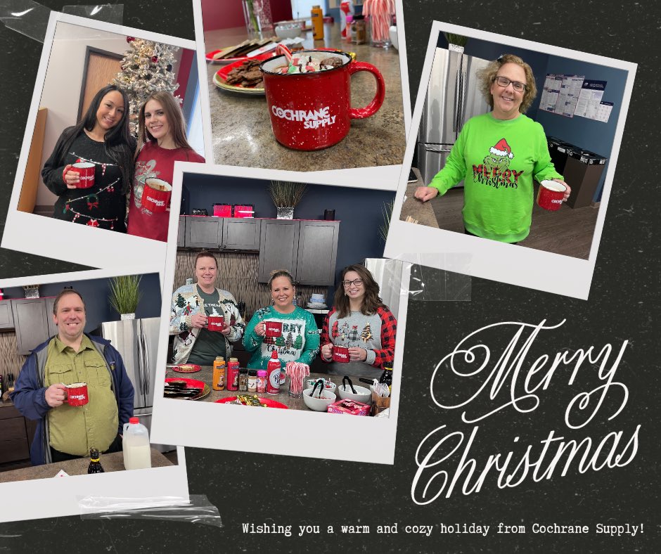🎄Merry Christmas from all of us at Cochrane Supply. Wishing you and your loved ones a warm and cozy holiday! 🎄

#happyholidays