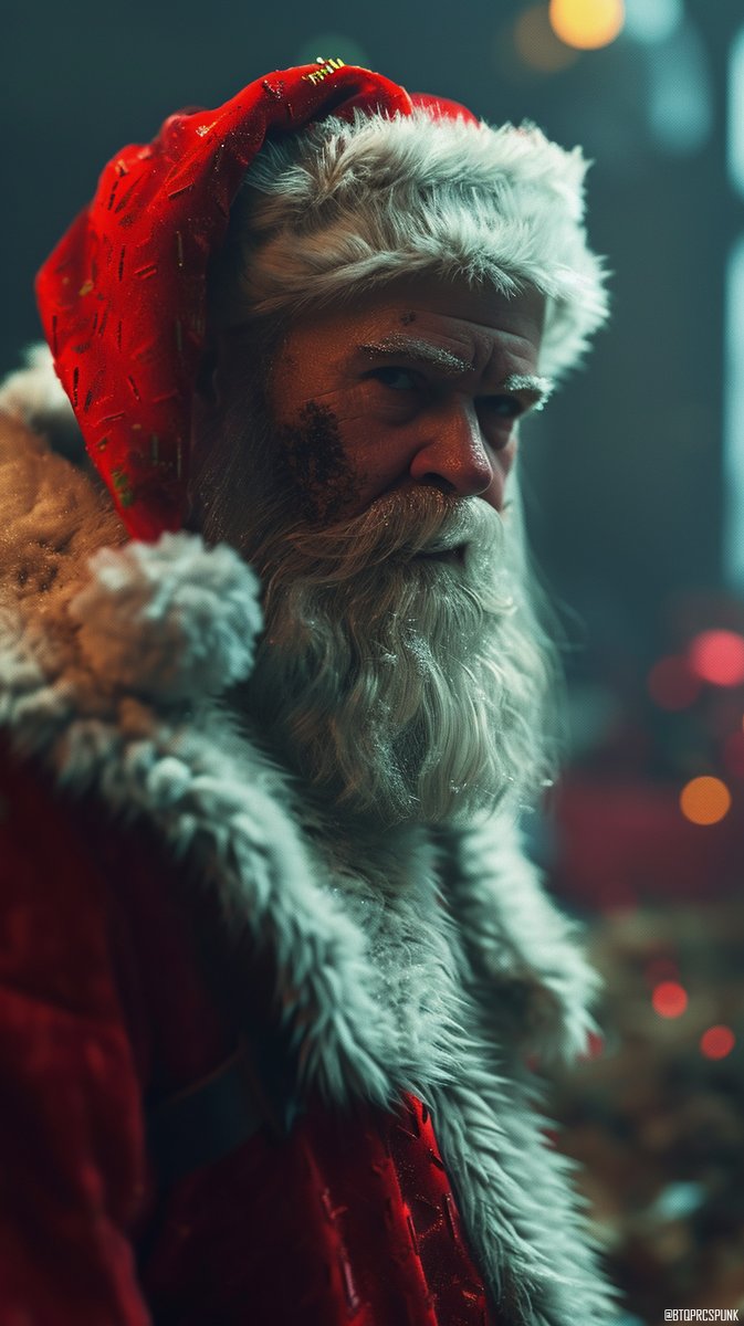 BTQPRCSPUNK's tweet photo. 👉 OH OH OH ! Joyeux Noël à tous et toutes !

🌐 OH OH OH ! Merry Christmas to everyone !

#Cyberpunk #Scifi #AIart #Occitanie - (Joyeux Noël), (Christmas), (Joyeuses), (#GiftRTX), (Sterling) https://t.co/V64ok0c3wj
