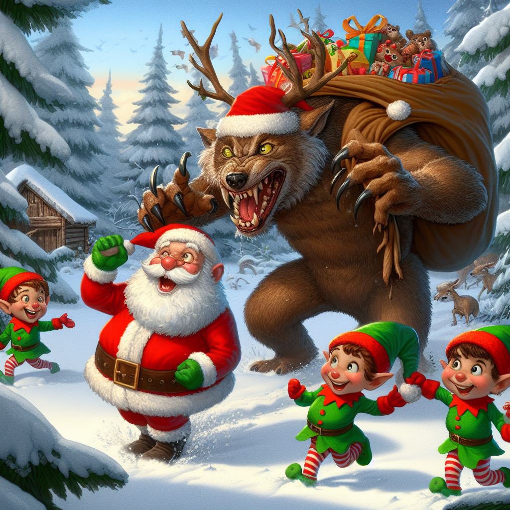 Reelninja1's tweet image. Scary Christmas all! 🎄🔪 #aiphotography #CodeCanvas #MachineMindArt #texaschainsawmassacre #horrormovies #Halloween #michaelmyers #leatherface #scarymovies #aiart #horrorart #scarychristmas #artificialintelligence #aiartwork #aiartist #nightmarebeforechristmas