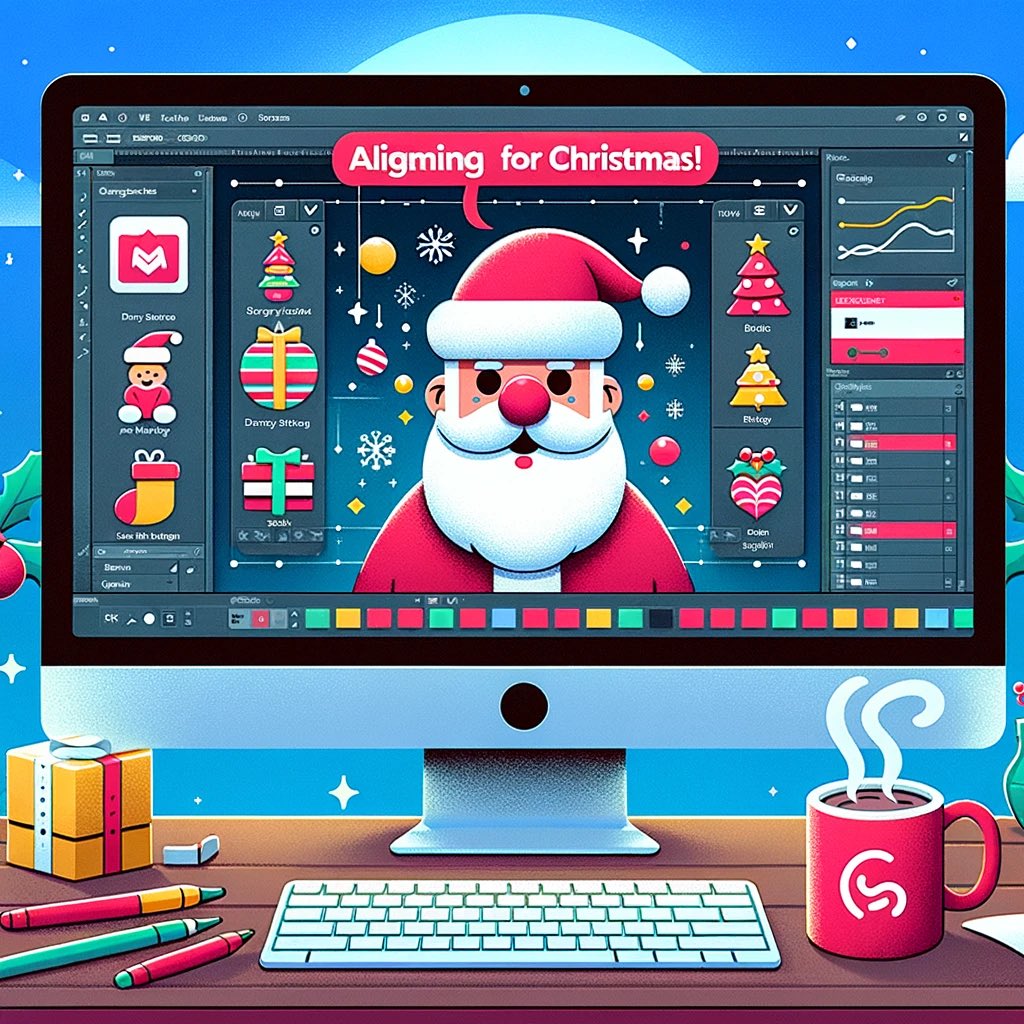 emaxj962's tweet photo. Merry Christmas, designers! 🎄🖌️ Here's to spending the holidays pixel-perfecting our festive spirit! 🎅🏼💻 May your vectors be merry and your layers well-aligned. 😂✨ #DesignerChristmas #UIUX 🌟💡 https://t.co/NP3owv0L7O