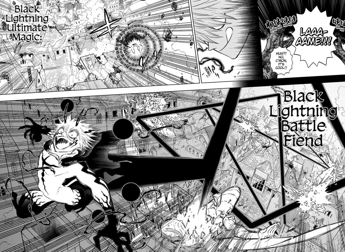 WK_Promethean's tweet photo. #BlackClover #BC369
All the spreads in the new chapter, battle against Lucius continuing although the absolute haywire highlight are Magna and Luck ๐ฅ๐ฅ https://t.co/2P7oo7qyw5