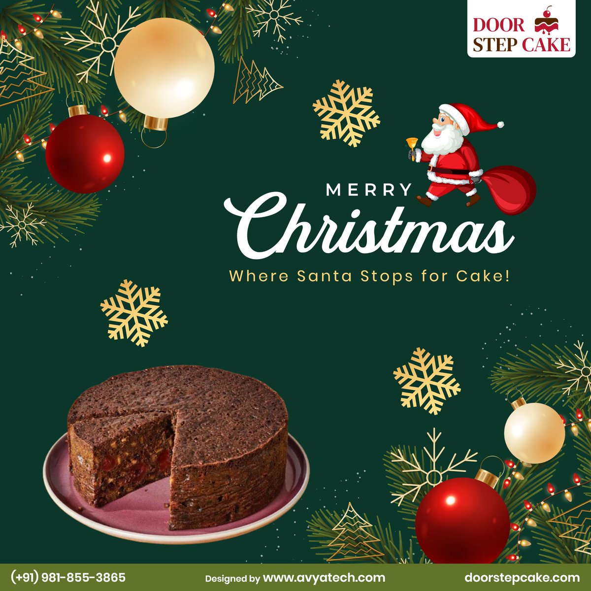 doorstepcake's tweet photo. A Doorstepcakle for Every Christmas Tale! 📖🍰 Share your holiday story with a bespoke Christmas cake. Perfect for birthdays, gatherings, and more! 

#merrychristmas #christmas #winter #celebration #cake #customcake #christmascake https://t.co/VEt9nIH7tr
