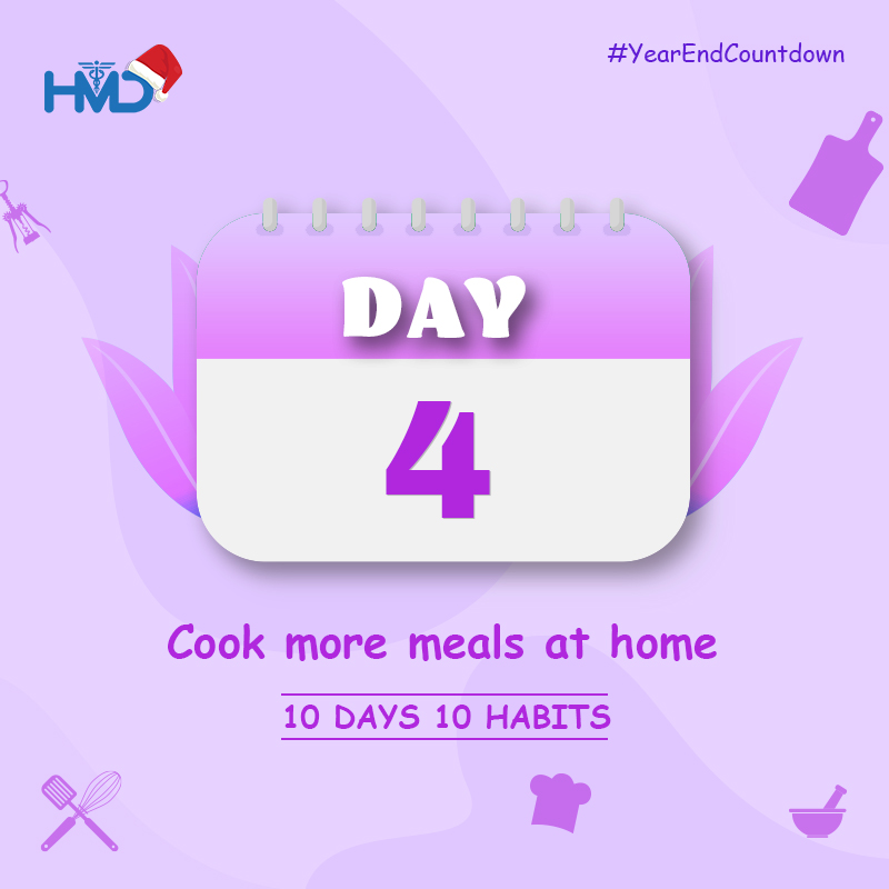 hmdhealthcare's tweet image. Day 4: Igniting the stove and creating culinary magic at home in the #YearEndCountdown. Because there's nothing like the aroma of a homemade meal!  #CookingAdventures #cooking #healthyfood #healthymeal #freshfood #newhabit #HMD #HMDHealthcare