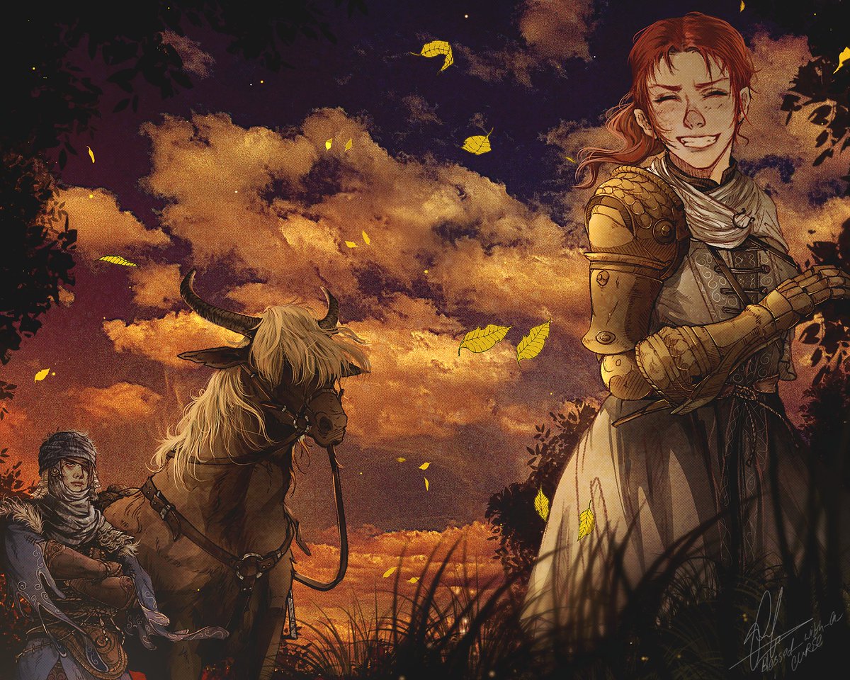 On their way to the Haligtree 🏃🏃
.
.
#ELDENRING #fanart