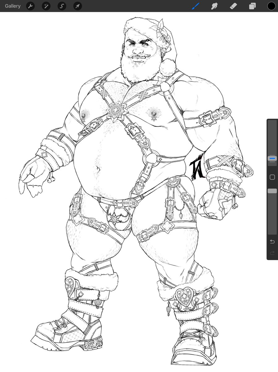 Merry Christmas yall! Here’s part of this year’s Santa. I have more planned for it, but I’ll have to finish it some other time soon!