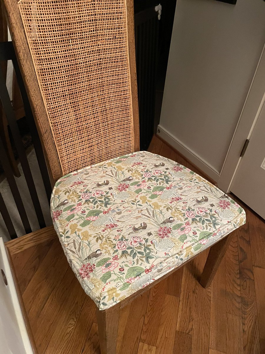 reupholstered chair 1 of 4 !