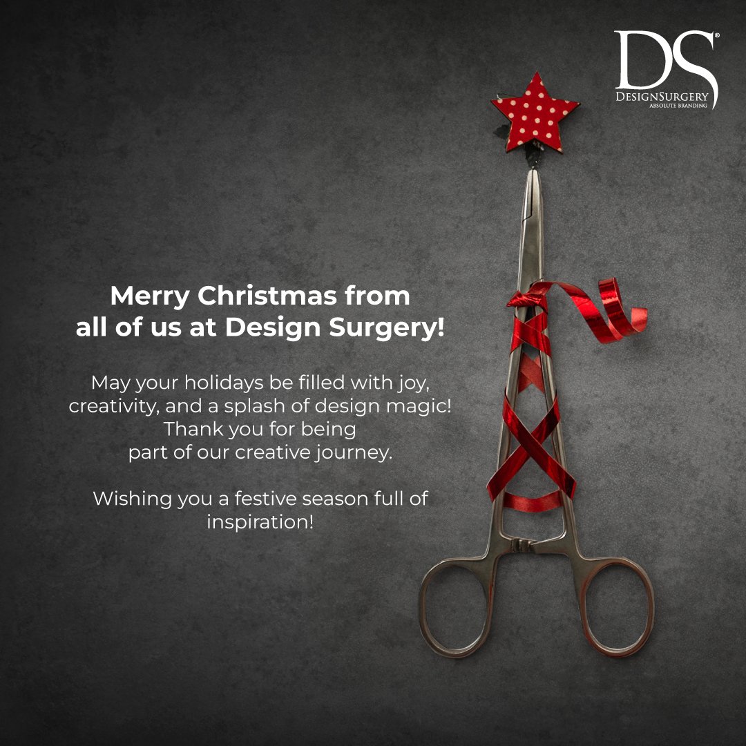 designsurgerybw's tweet photo. Merry Christmas! May you have restful holidays filled with joy and creativity!

#DesignHappiness
#Christmas https://t.co/mHzXiupbcW