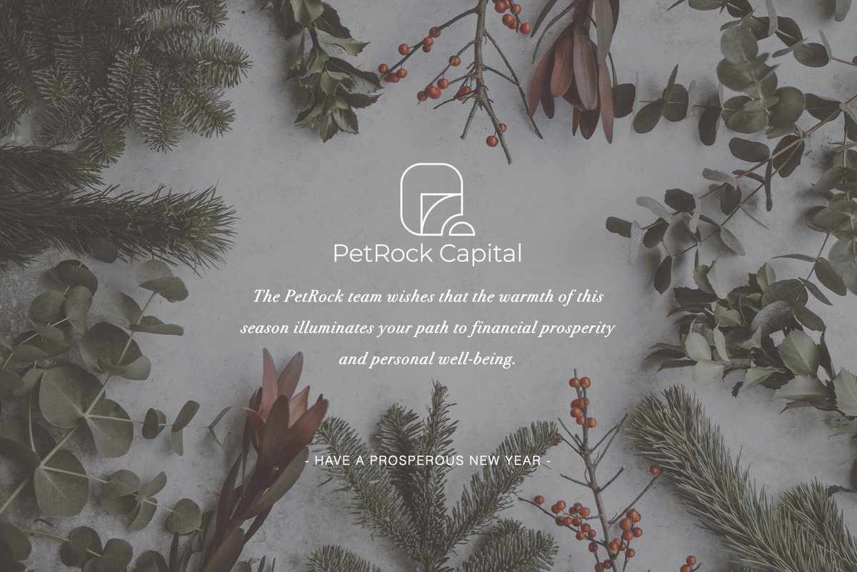 Rock the holidays with PetRock Capital, wishing everyone unshakeable joy and steadfast prosperity! Merry Christmas, everyone!