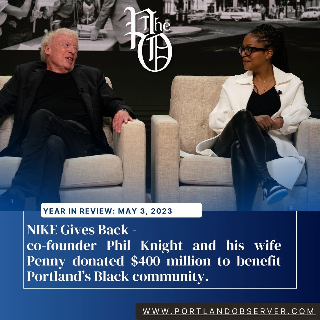 May 2023 in Review 

Check out our “Year in Review” in the latest edition 

portlandobserver.com

Photo courtesy of Jonathan Levinson of Oregon Public Broadcasting 

#portlandobserver #poyearinreview #portland #2023 #pdx #oregon #Nike