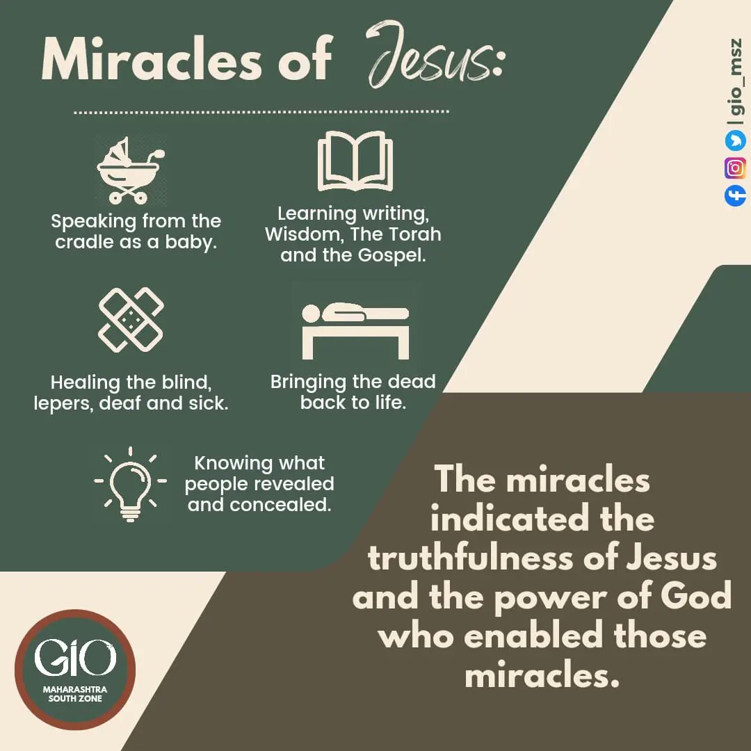Giomsz1's tweet image. Do you know about the Prophet with the miraculous birth? The one who started speaking in his cradle, and could, by Allah&apos;s leave, heal the blind and the leper and raise the dead back to life? 

#Jesus 
#WeLoveJesus 
#Christmas
