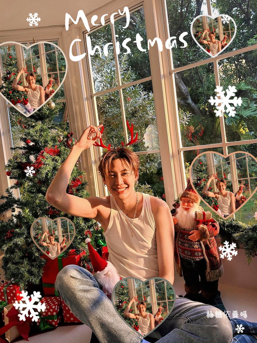 yuziBP's tweet photo. ❄️🎁Merry Christmas!  Be happy every day in the future~ May all sadness and unhappiness be far away from you！！！
@bb0un @Prem_space 
#MerryChristmas 
#BounPrem 
#boun
#space_prem https://t.co/54JFswGezv