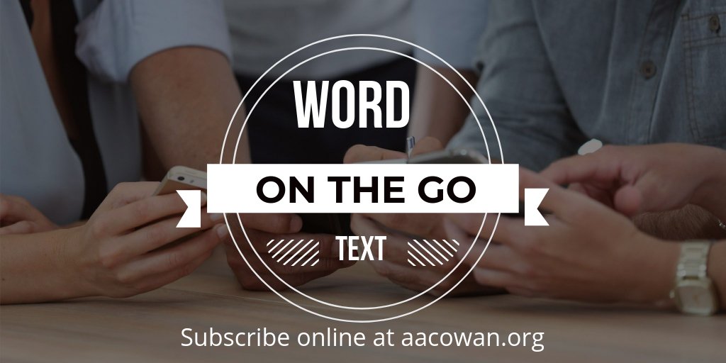 inspiritword's tweet photo. SUBSCRIBE TODAY! "WORD ON THE G0" Free inspired text
message / via email
https://t.co/N5VDkW6LGu https://t.co/c2uroB7kPo