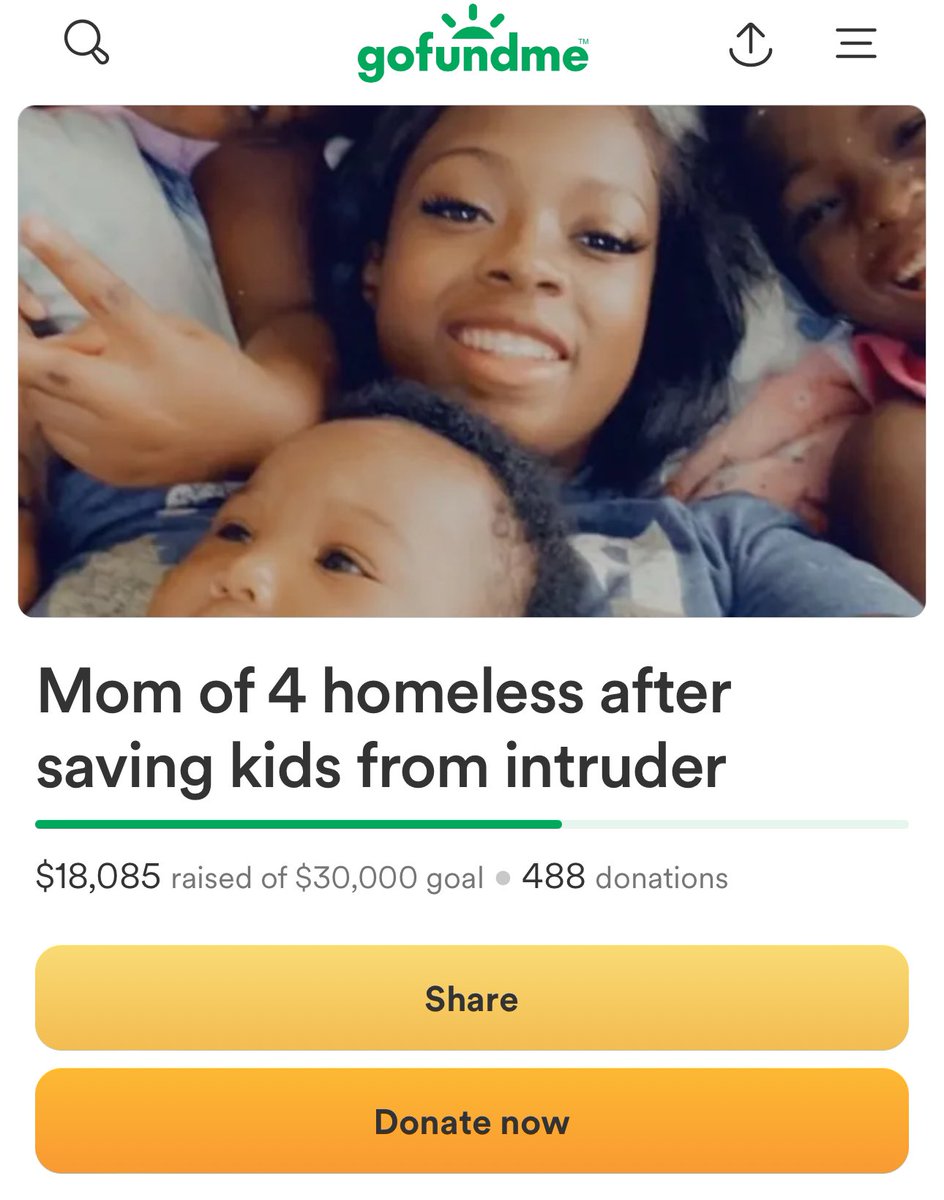 Mom shoots intruder breaking into their home and doesn't get charged, but because she lives in affordable housing and they don't allow firearms, the family is being evicted. Absolutely insane. - Please share this and donate if possible. gofundme.com/f/nttsrd-mom-o…