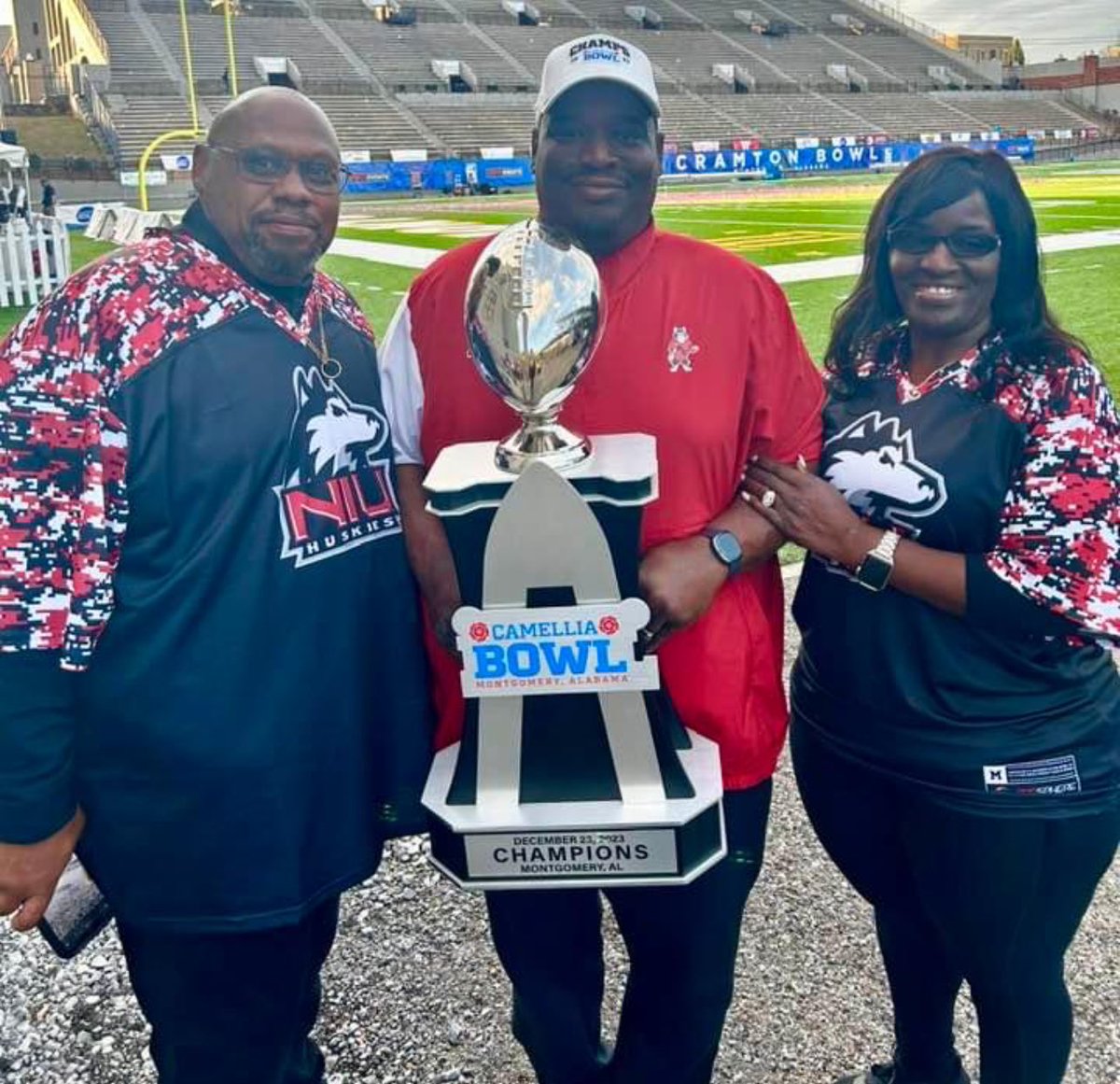 ClaryButler's tweet photo. Seems like the future is very bright at @NIU_Football !! Congratulations,  Coach @NIUCoachHammock @NIUAthletics https://t.co/lBq0wY5AKD