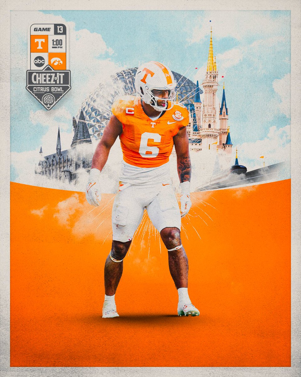 Vol_Football's tweet photo. It's @CitrusBowl GAME WEEK!!

🆚Iowa
📅 January 1
🏟️ Camping World Stadium
🎟️ » https://t.co/JtTezM46xQ https://t.co/hVD8XxfL68