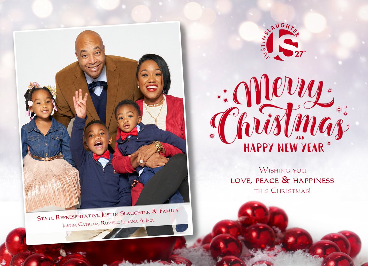 Happy Holidays from The Slaughters!