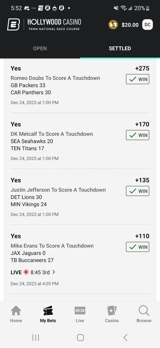 DCasey23's tweet photo. @SmartPlaysDaily #smartplays saved my weekend lol https://t.co/dkTEy5iXjW