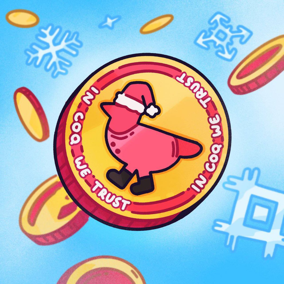 So what a couple of weeks it’s been. Much love to all of you for making this such an incredible ride… so far!

$COQ is just getting started!

Hope you all get to enjoy a little time with your loved ones and recharge over the holiday!

Peace and Love, Gribbs Out!