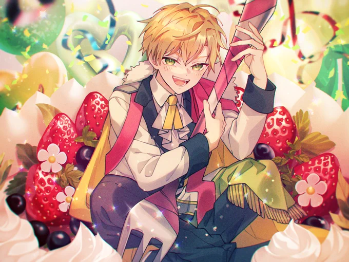 改めましてお誕生日イラストとクリスマスイラスト描かせていただきました!ありがとうございました～! 