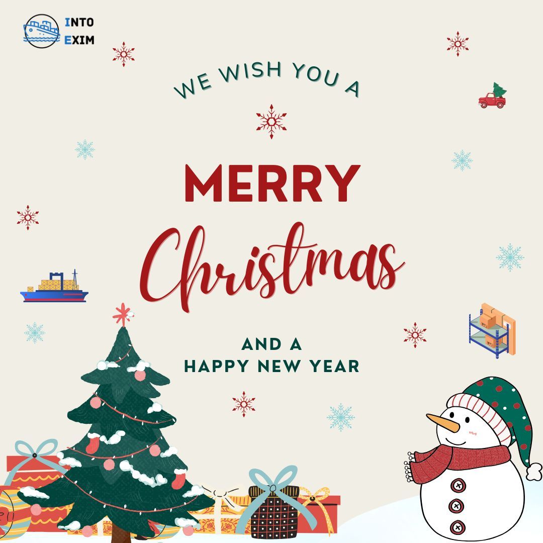 IntoExim's tweet photo. Merry Christmas 2023 🎅 https://t.co/OOa5vShUrk