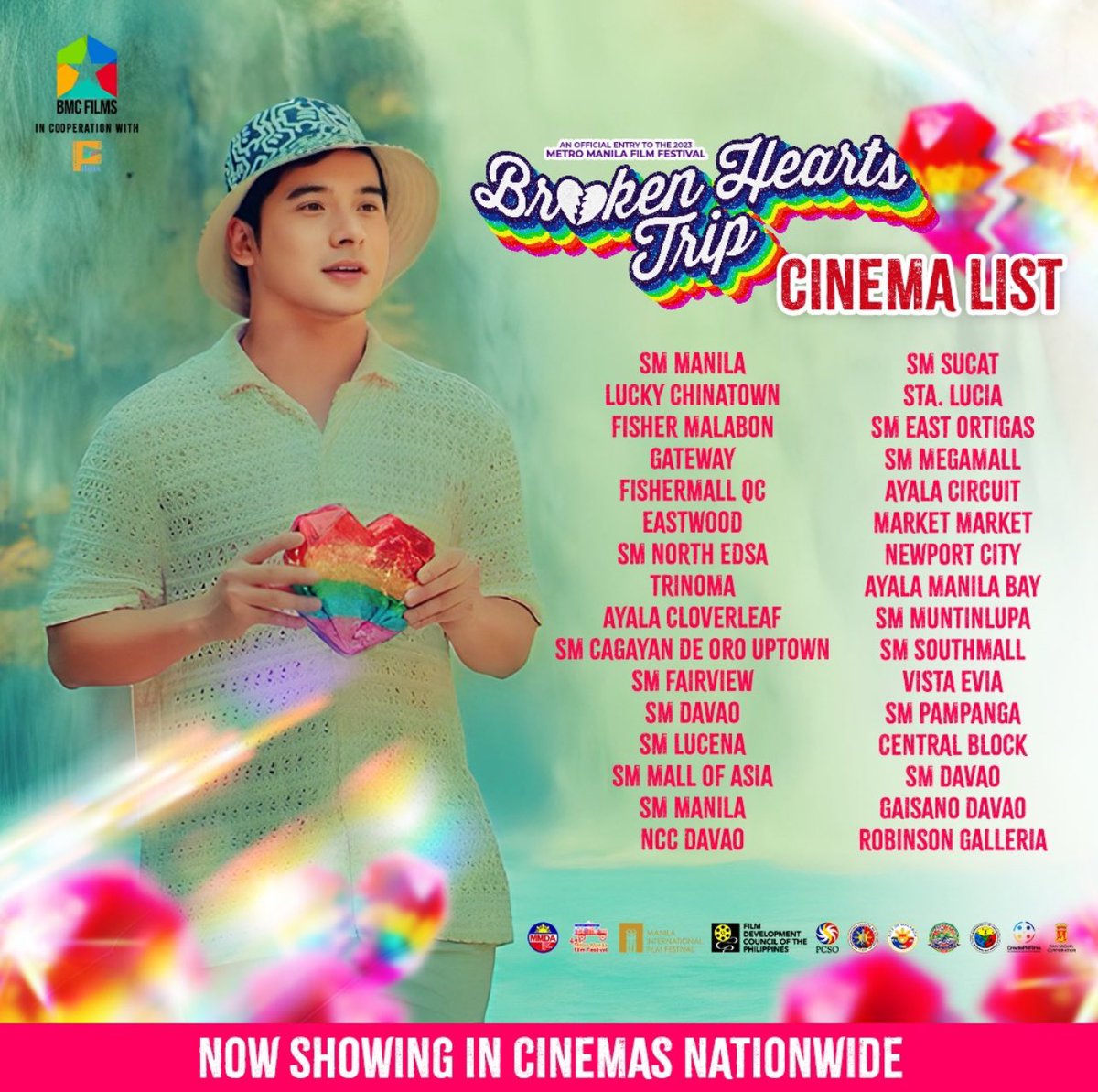 Sugod na mga beks sa nag-iisang baklaan movie ngayong #MMFF2023 

🏳️‍🌈 Broken Hearts Trip
🎥 Palabas na!