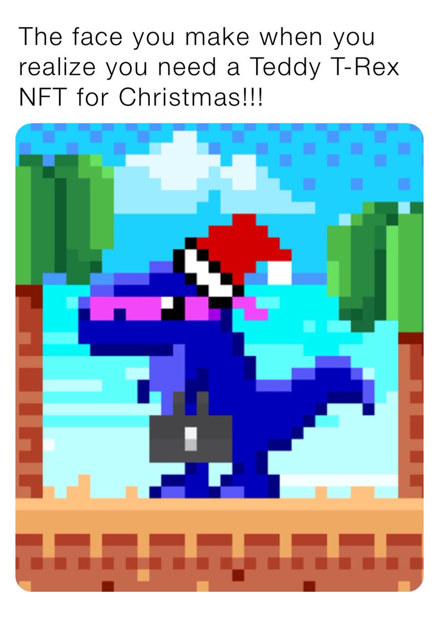 Merry Christmas Teddys. Rawwwr #teddytrexnft #solana #solananft
