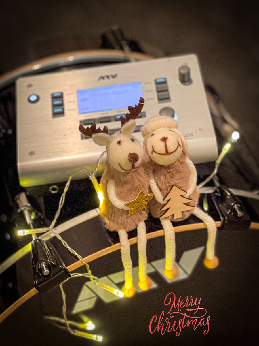 ATV_Global's tweet photo. 🎄Merry Christmas to All!🥂

#ATV #aDrums #EXS #APRO1 https://t.co/n8t1GFAkIL