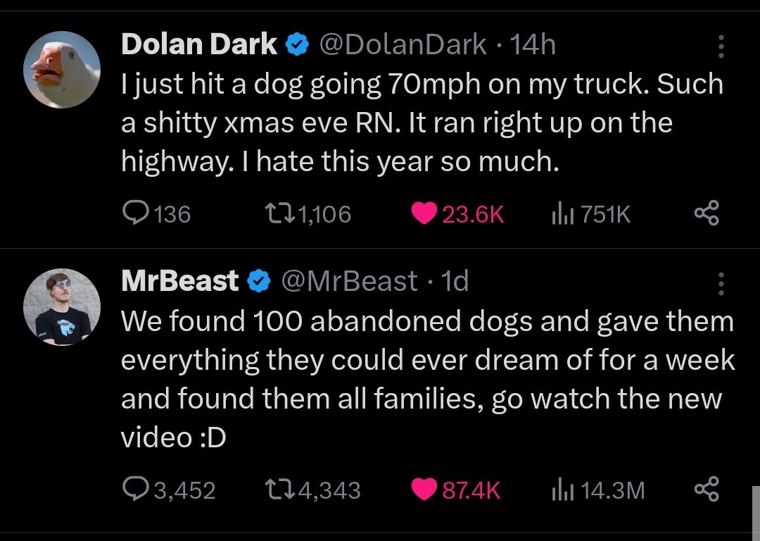 HamWithWam's tweet photo. @MrBeast 99* 😔 https://t.co/LrPd3P0mX5