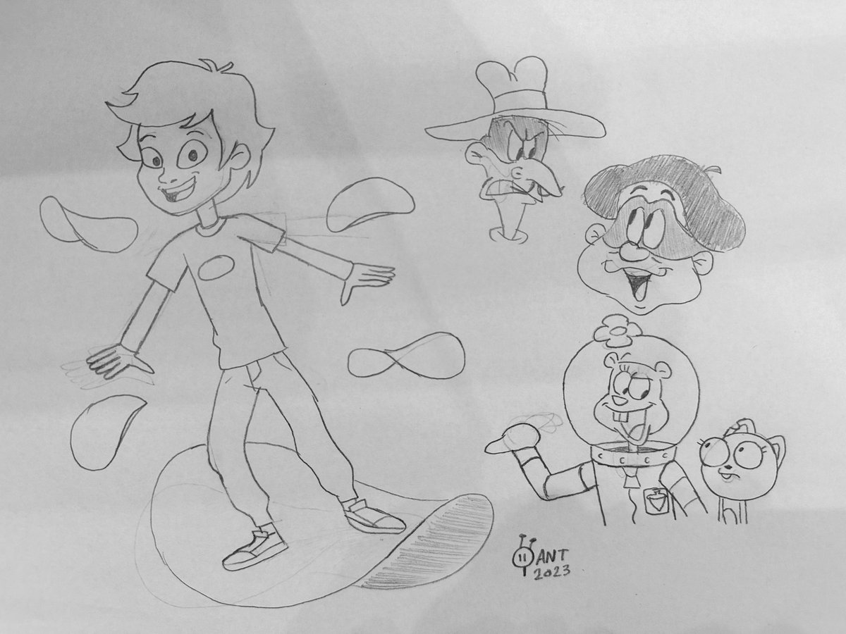 ToonAnt99's tweet photo. #haileysonit #kiff #disney #disneychannel #disneytelevisionanimation #spongebobsquarepants #nickelodeon #paramount #victorandhugobunglersincrime #cosgrovehallfilms #thamestelevision #drawings #art #doodles #tranditional https://t.co/gw9pJH3U4k