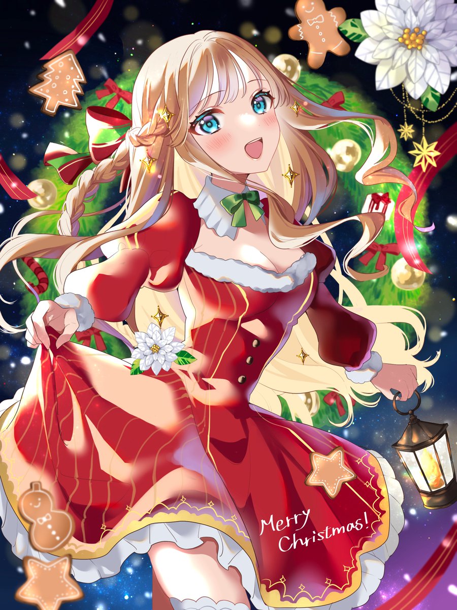 MerryChristmas!🎄🌟
#MerryChristmas2023 
#illustration #絵描きさんと繫がりたい