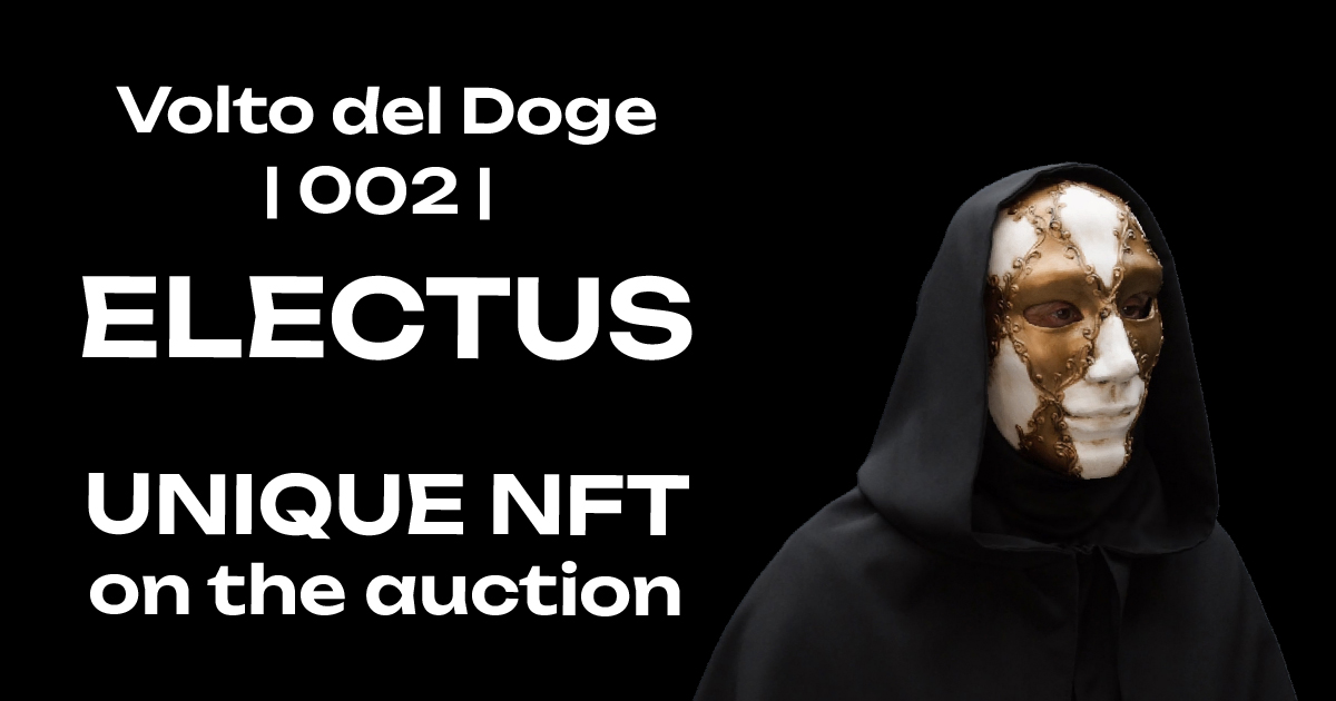 Secret Society Electus #NFTs are available on <a href="/foundation/">Foundation 🌐</a>

Link: foundation.app/@electus/elect…

Incomparable - Volto del Doge | 002 | ELECTUS 💎

Official website: electus.club

#NFT #NFTCollecting #CollectingTogether