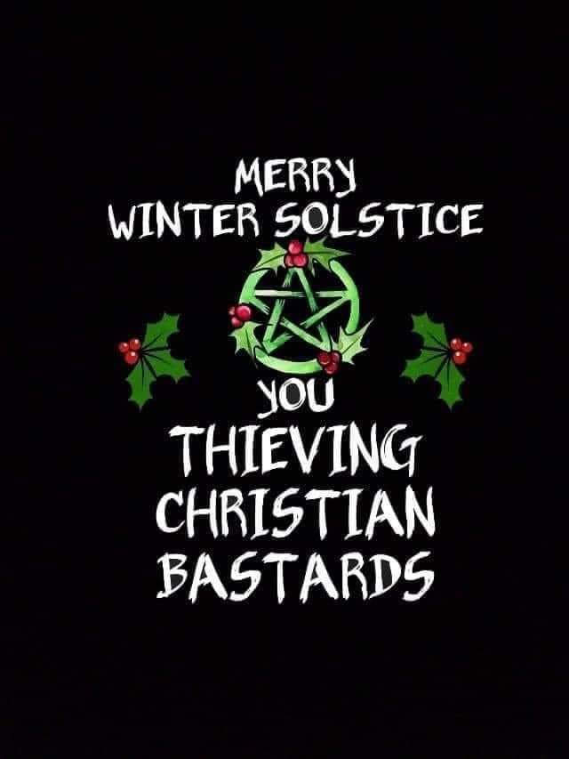 PaganLunaRaven's tweet photo. Happy Winter Solstice 2023 ❄️🎁🎄 https://t.co/i21ymChPyu