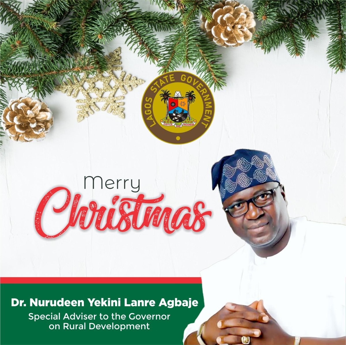 Have a beautiful Christmas from all of us at the Office of Rural Development. #ForAGreaterLagos #IgbegaIpinleEko #AjumoseNi