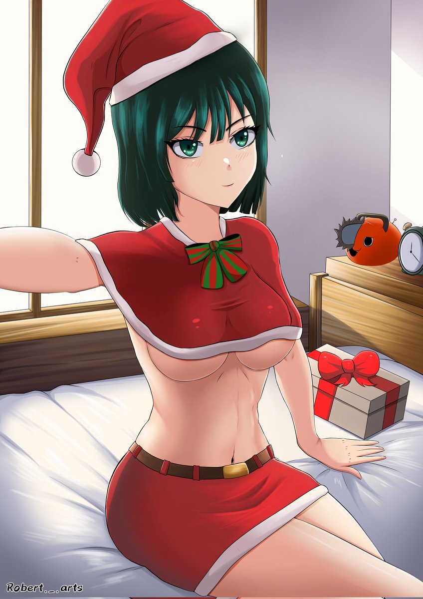 Good night
Merry Christmas to all
collaboration with a friend
Fubuki by: @NewGame78228456
Tatsumaki from me