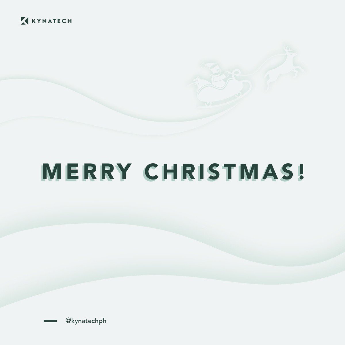 kynatechph's tweet photo. A sprinkle of joy, laughter, warmth, and love! The #KYNATECH crew wishes everyone celebrating this holiday a very Merry Christmas! Here's to a fruitful year behind us and an exciting one ahead! 🥂 https://t.co/zZjsDL9wtb