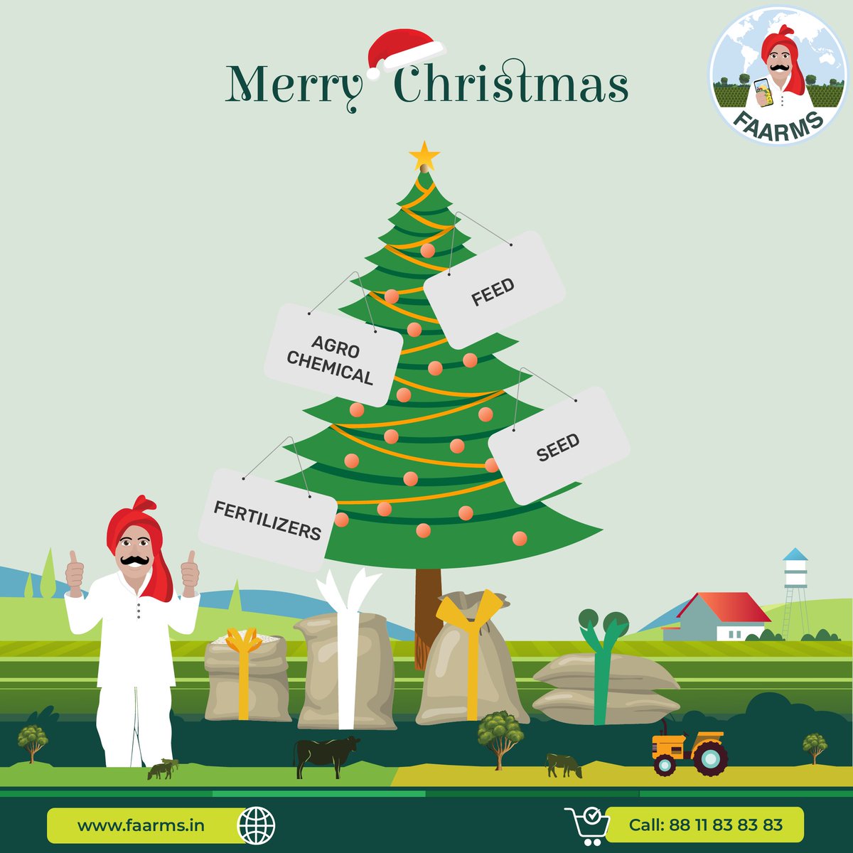 Merry Christmas to All

#christmas #festival #faarms