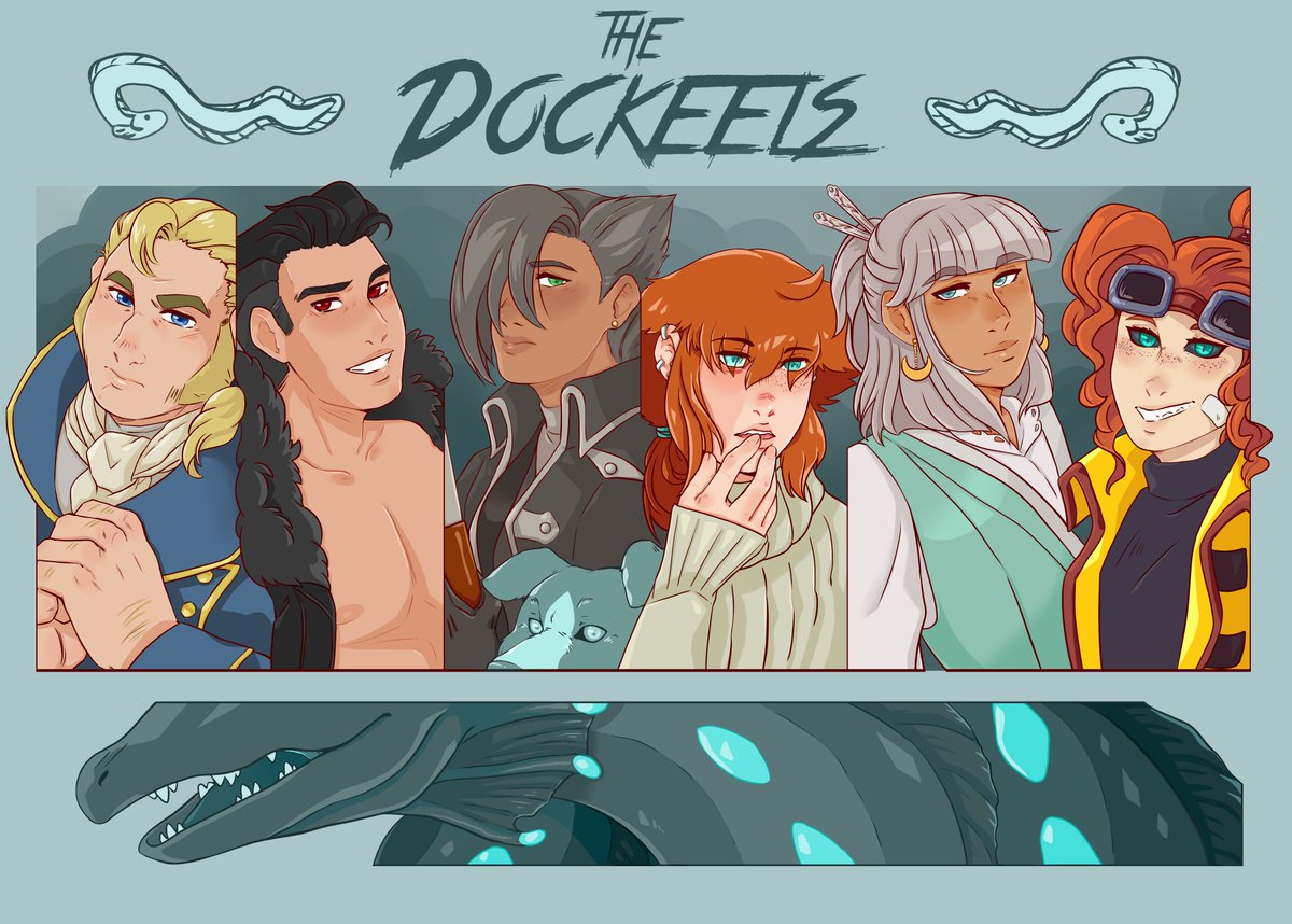 Happy Holidays to my 'Crew:' My Blades players and player characters &lt;3