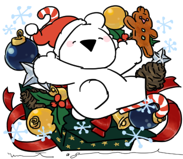 gonnohjoye's tweet photo. 🐰🎄🎁❄️ https://t.co/WG9QOtLKAC