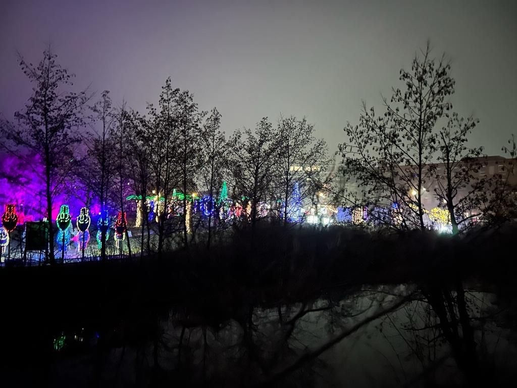 Rolling into Christmas Eve.