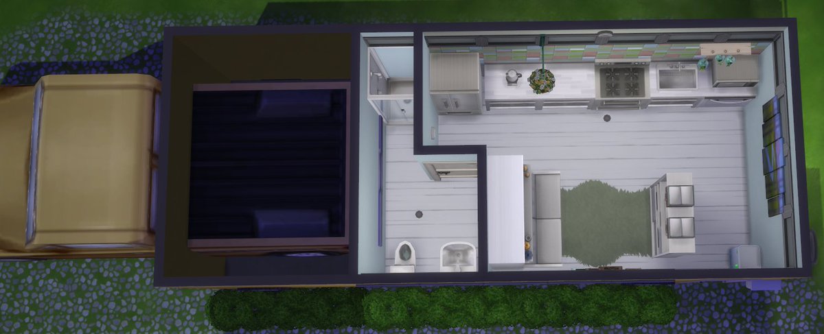 VyolettePlumbob's tweet photo. On a "roll" ( :P ) today and did Uhaul Highlands, too! Now on the #Sims4 gallery! (Newcrest, 30x20) Don't forget to use 'testingcheats on', 'bb.moveobjects on', and 'freerealestate on' for best effect! https://t.co/1f5IHSTo97