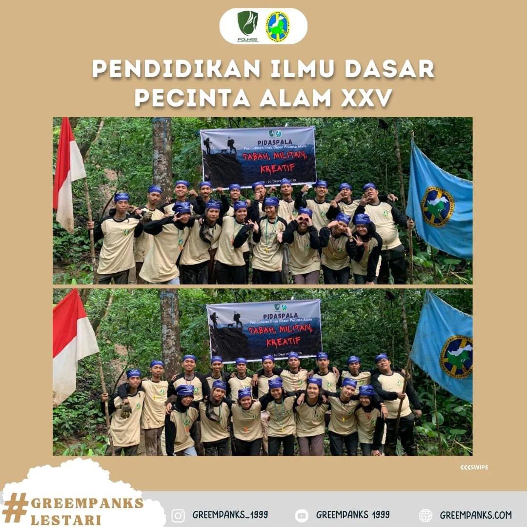 Greempanks's tweet photo. Assalamualaikum Warahmatullahi Wabarakatuh
.
Salam Lestari!! 🍃

Selamat datang dan selamat bergabung untuk para ANGGOTA MUDA ANGKATAN 25
Selamat karena kalian sudah berhasil mengikuti Pendidikan Ilmu Dasar Pecinta Alam. https://t.co/QsldMekcKT