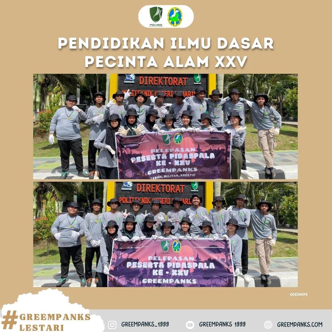 Greempanks's tweet photo. Assalamualaikum Warahmatullahi Wabarakatuh
.
Salam Lestari!! 🍃

Selamat datang dan selamat bergabung untuk para ANGGOTA MUDA ANGKATAN 25
Selamat karena kalian sudah berhasil mengikuti Pendidikan Ilmu Dasar Pecinta Alam. https://t.co/QsldMekcKT