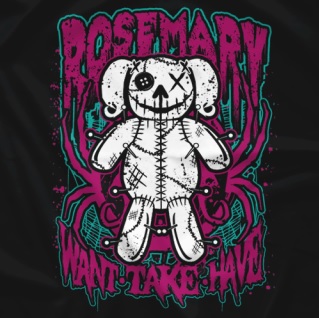 Attention HIVLING's. @WeAreRosemary / @Rushlemania & @AllieWrestling come with glad tidings & NEW Shirts. Now Available! Be sure to get your Demon/Bunny T-Shirts & Rosemary's Closet at demonxbunny.com/product-catego…… & more at @PWTees - prowrestlingtees.com/demonxbunny