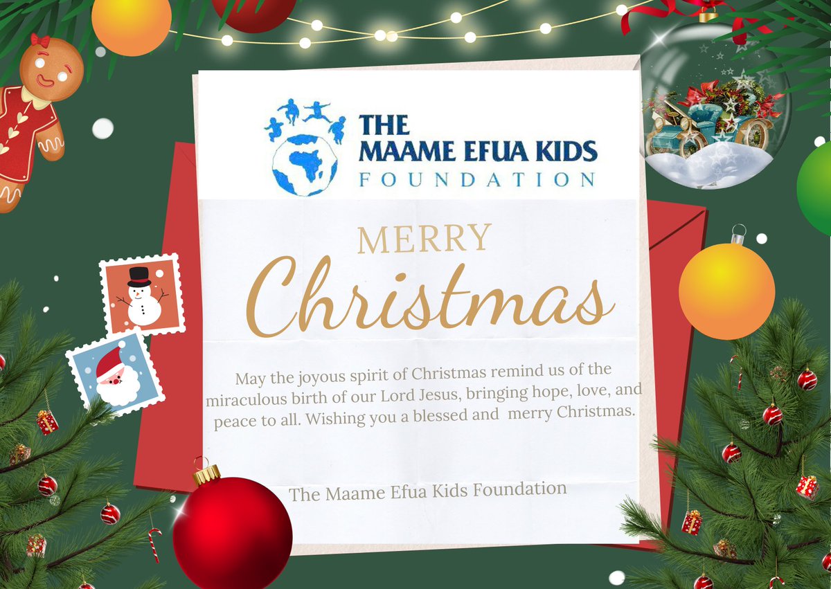 TMEKFoundation's tweet photo. May the joyous spirit of Christmas remind us of the miraculous birth of our Lord Jesus, bringing hope, love, and peace to all. Wishing you a blessed and merry Christmas! https://t.co/WWk9AgqgZG