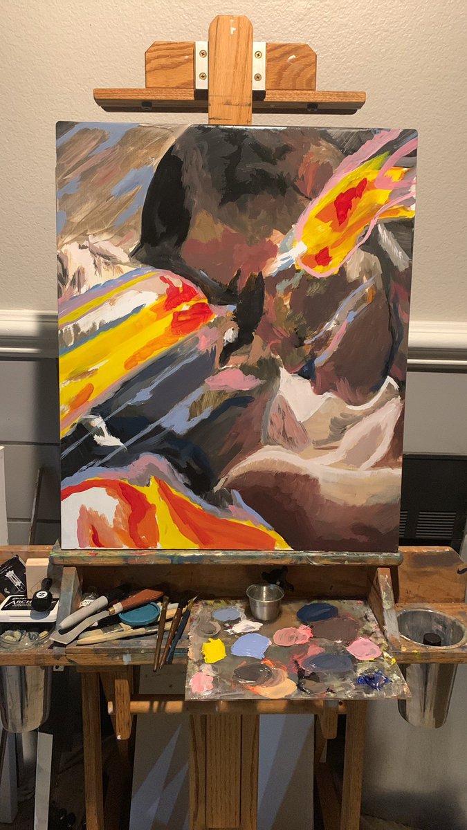 PaintWraith's tweet photo. Remember to prioritize your hydration so you can keep making beautiful artwork! 

#art #painting https://t.co/aWgiAJvf3I